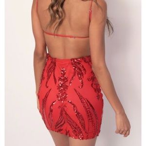 Lucy in the Sky Red Dress